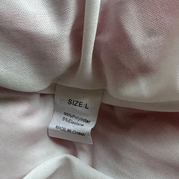 Pink Deep V-Neck Lantern Sleeve Knotted Tired Mini Dress Pink Size L