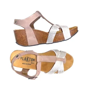 PLAKTON WEDGE women’s comfy heels sandals GIRL’s size 35 US 4