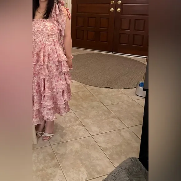 Poetry At Dawn Midi Dress