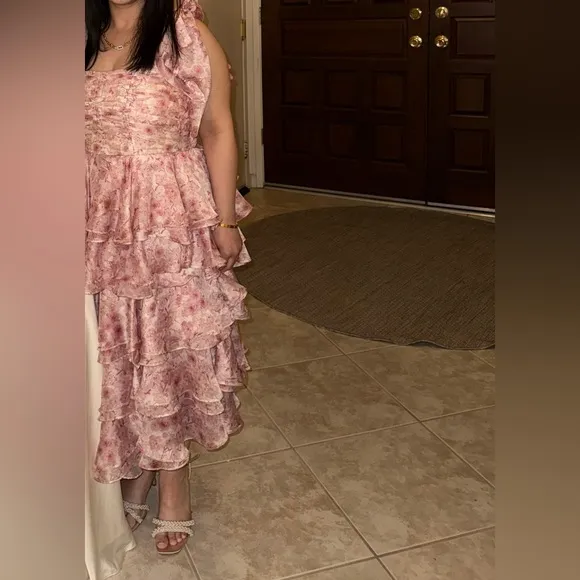 Poetry At Dawn Midi Dress
