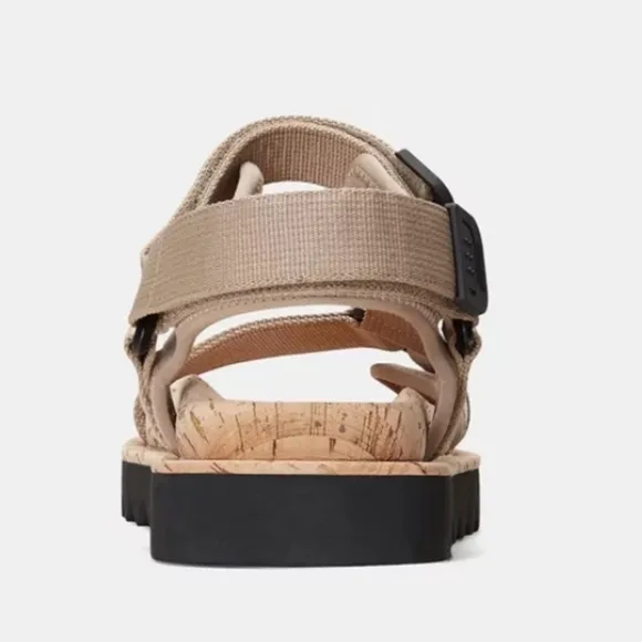 Polo Ralph Lauren Sport Earth Sandals, Cork Footbed - Women's Tan Sz8