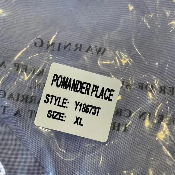 Pomander Place Tuckernuck Women's Chambray Lucy Dress NEW Size XL
