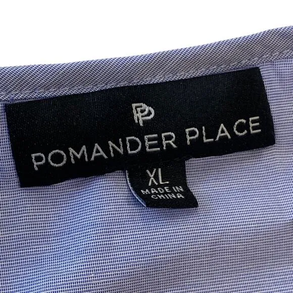 Pomander Place Tuckernuck Women's Chambray Lucy Dress NEW Size XL
