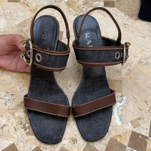 Prada, 4” heel, sandals