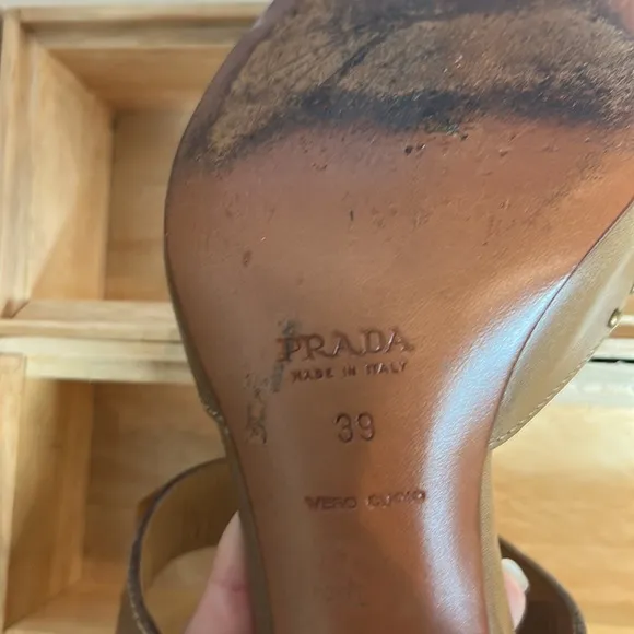 Prada Calzatore Donna Sandal Heels