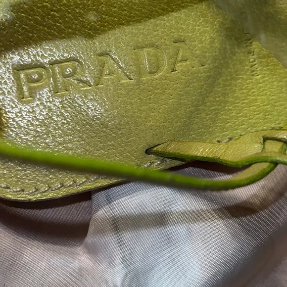 Prada Lime Green Sandals