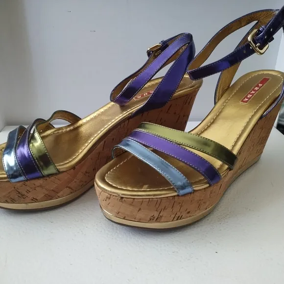 Prada platform sandals