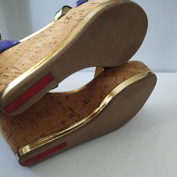 Prada platform sandals