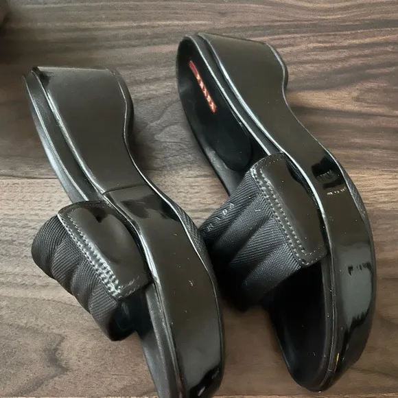 Prada platform sandals