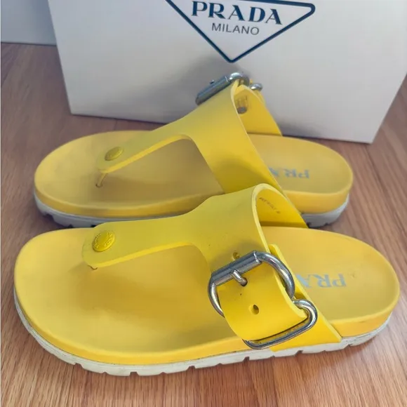 Prada rubber sandal - Birkenstock style