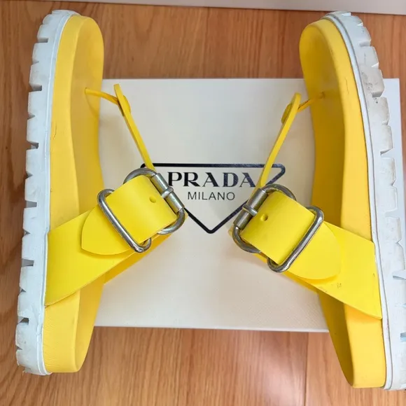 Prada rubber sandal - Birkenstock style