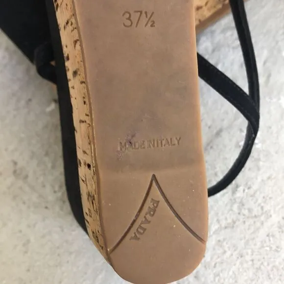 Prada Wedge Sandals