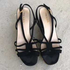 Prada Wedge Sandals