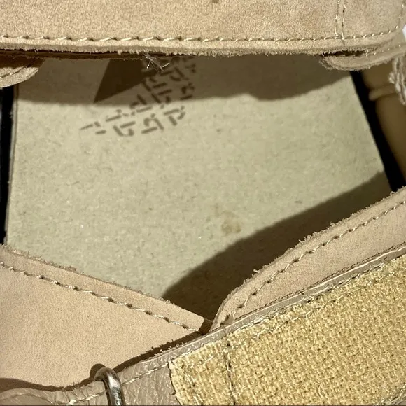 Propet Pedic Walker Sandals Dusty Tan Nubuck NW/OT Adjustable Straps