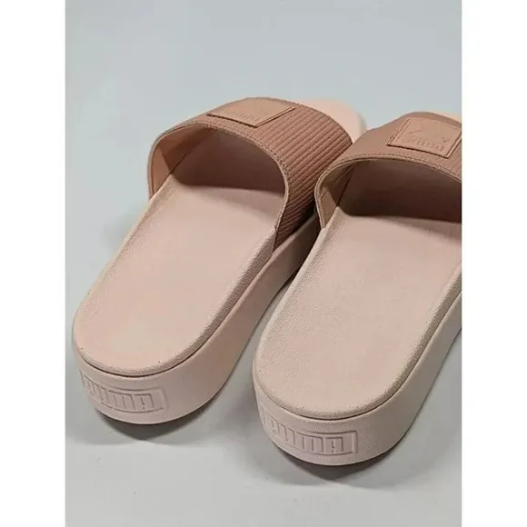 Puma Women's Bold Platform Pink Pearl Pool Slides Sandals Size 8.5 US (MSRP $85)
