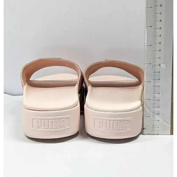 Puma Women's Bold Platform Pink Pearl Pool Slides Sandals Size 8.5 US (MSRP $85)