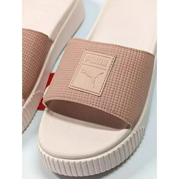 Puma Women's Bold Platform Pink Pearl Pool Slides Sandals Size 8.5 US (MSRP $85)