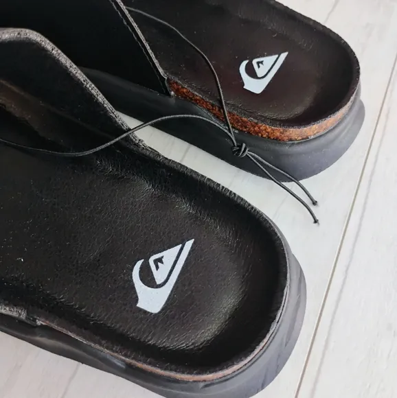 QUIKSILVER NEW Boys Double Strap Deck Sandals