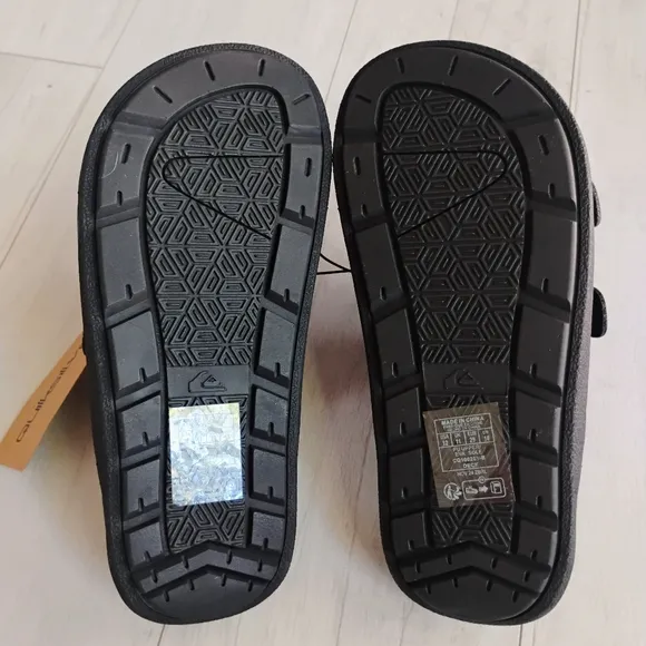 QUIKSILVER NEW Boys Double Strap Deck Sandals