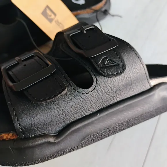 QUIKSILVER NEW Boys Double Strap Deck Sandals