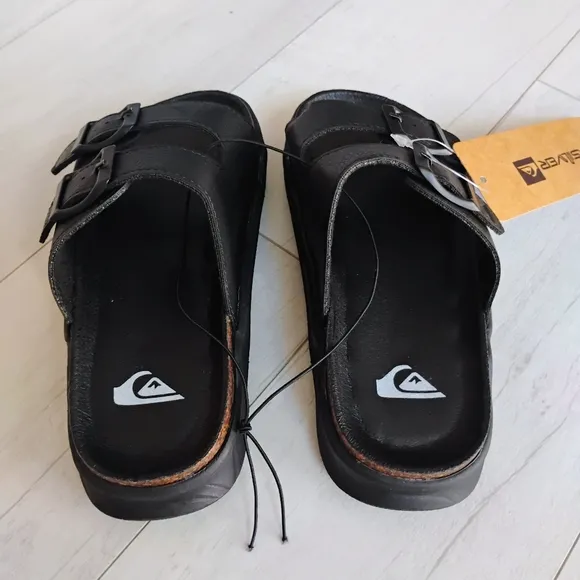 QUIKSILVER NEW Boys Double Strap Deck Sandals