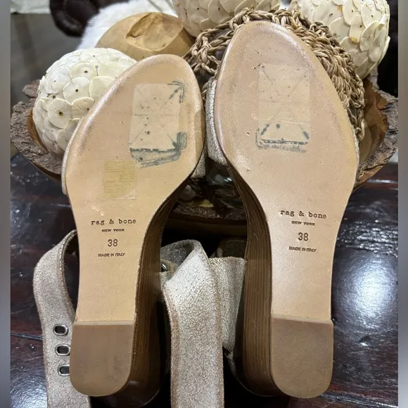 Rag &amp; Bone Damien Wedge Sandals