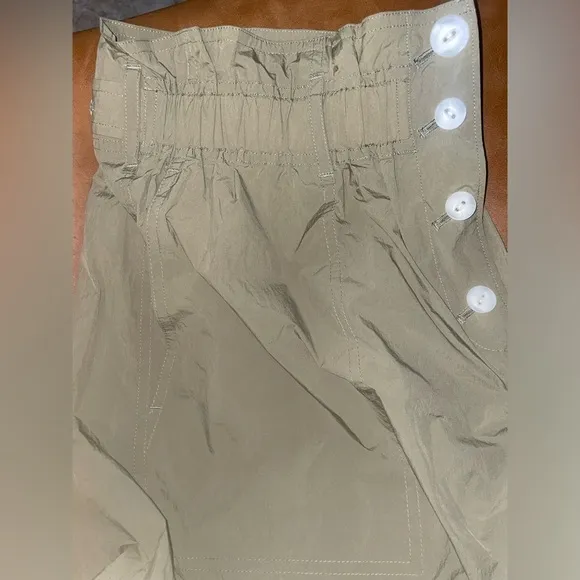Rag &amp; Bone Glenn paperbag waist shorts Size 8