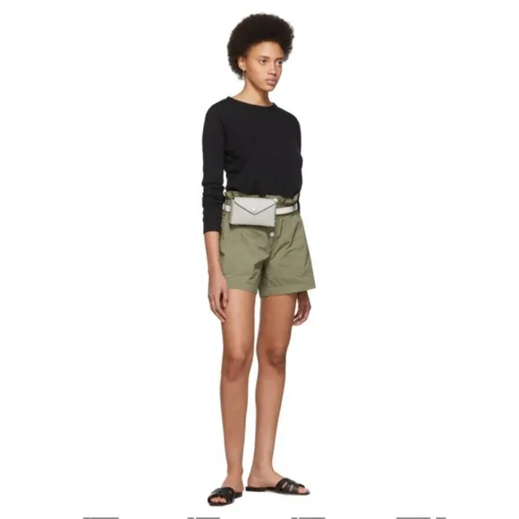 Rag &amp; Bone Glenn paperbag waist shorts Size 8