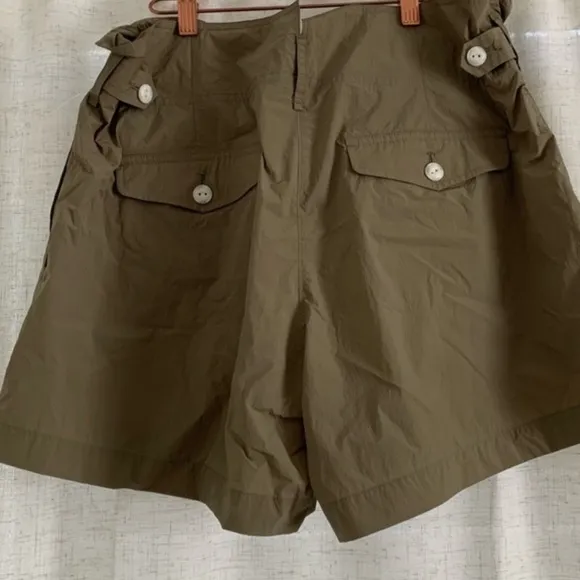 Rag &amp; Bone Glenn paperbag waist shorts Size 8