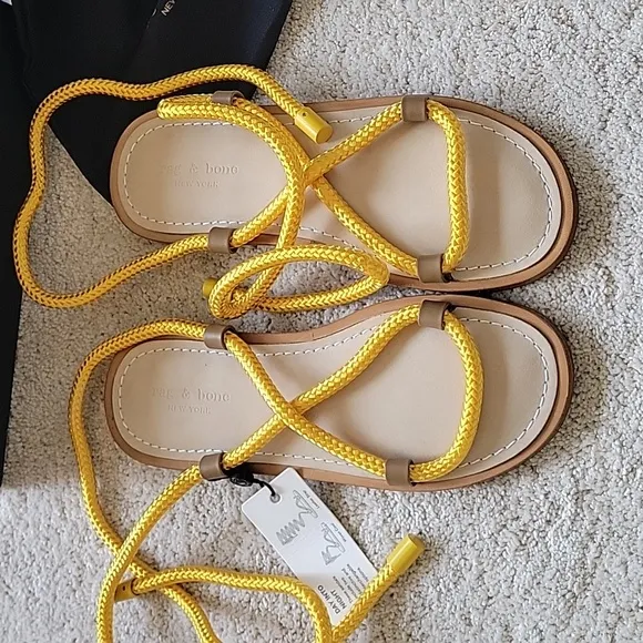 Rag &amp; Bone Infinity wrap sandals NIB