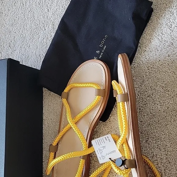 Rag &amp; Bone Infinity wrap sandals NIB