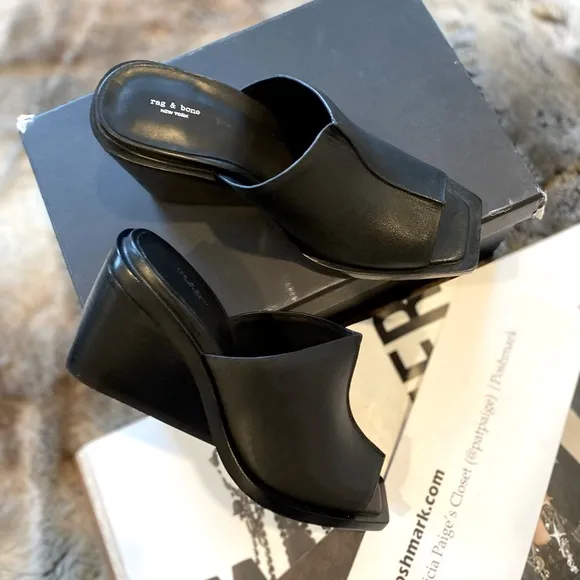 rag &amp; bone Santiago Wedge Slide Sandal