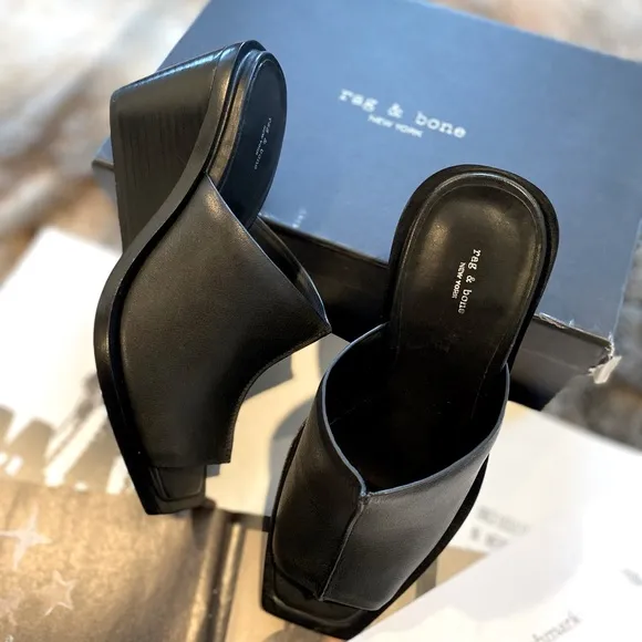 rag &amp; bone Santiago Wedge Slide Sandal