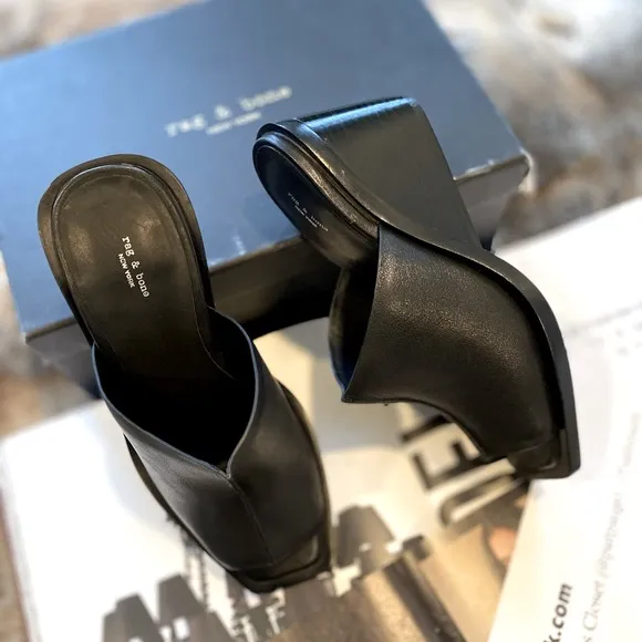rag &amp; bone Santiago Wedge Slide Sandal