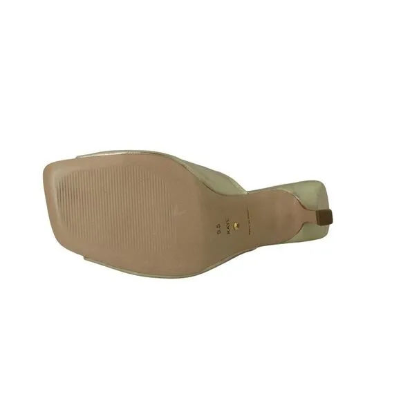 Raye Women's Dane Heels in Gold SZ 9.5