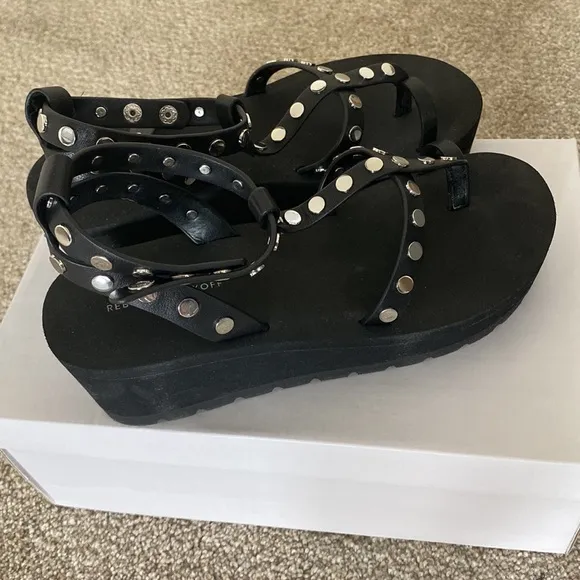 Rebecca Minkoff Studded Platform Louisa Sandals