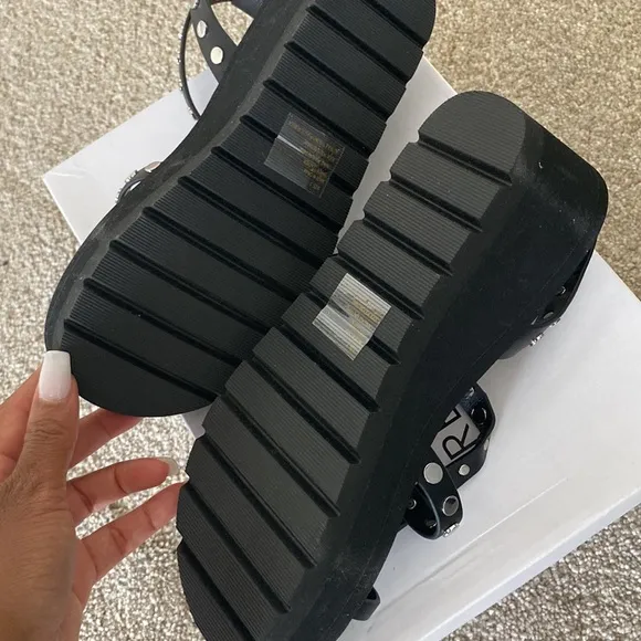 Rebecca Minkoff Studded Platform Louisa Sandals