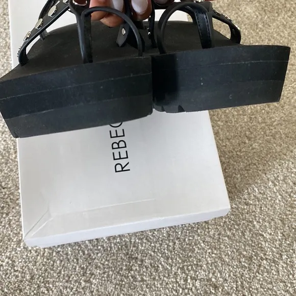 Rebecca Minkoff Studded Platform Louisa Sandals