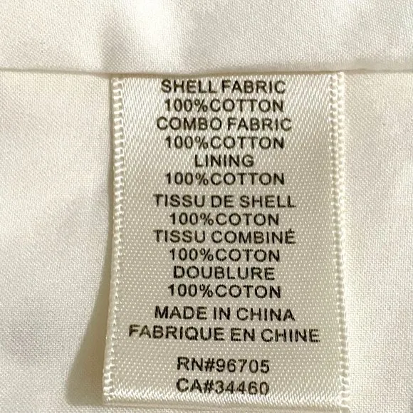 Rebecca Taylor punched denim white mini skirt