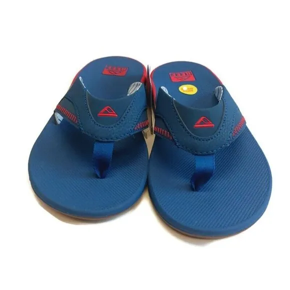 REEF Fanning X MLB Chicago Cubs Bottle Opener Sandals Mens Size 8 Womens 10