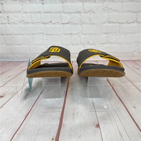 Reef Fanning x MLB San Diego Padres Slides Sandals With Bottle Opener Mens Sz 13