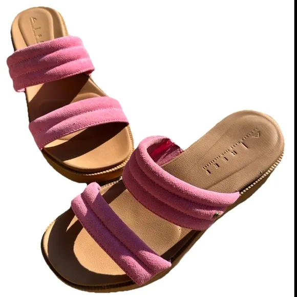 REEF WOMEN'S LOFTY LUX HI MALIBU Platform Sandals IN PINK Size 8 Beach Summer
