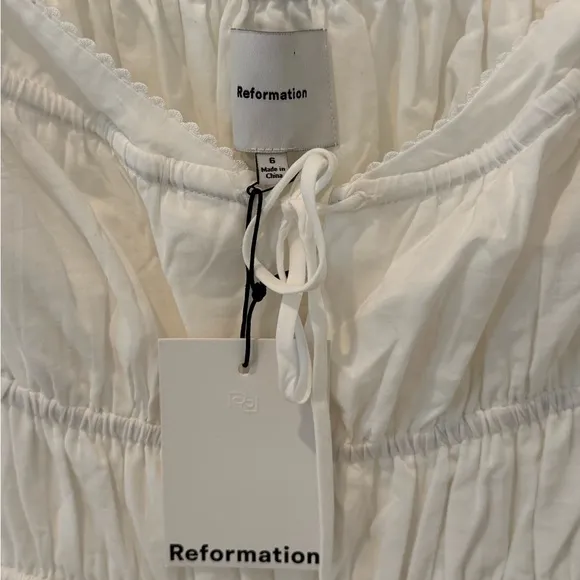 Reformation maxi dress size 6 NWT