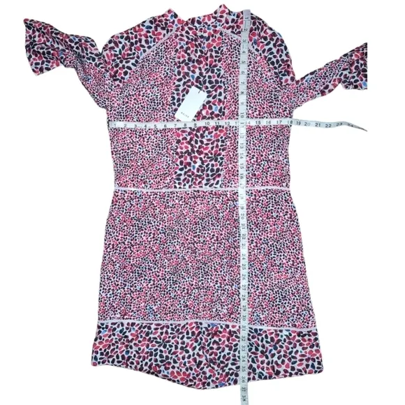 Reiss Anush Floral Printed Tea Dress | Size 6