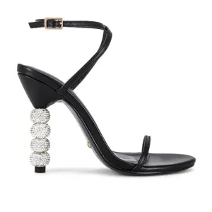 Revolve Raye Ax  high Heels  Sandals in Black Sz 7