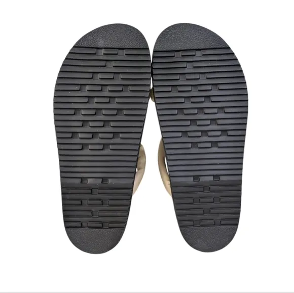 ROAM Asymetrical Stack Sandals EUC $185 Size 8/8.5    S3304