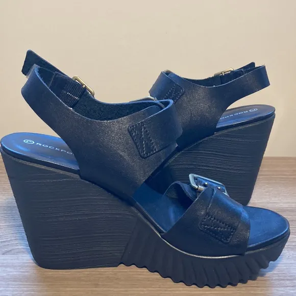 Rockport Adiprene by Adidas wedge sandals 6