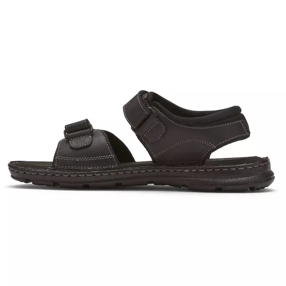 Rockport Men's Darwyn Quarter Strap Sandals, Size 11.5