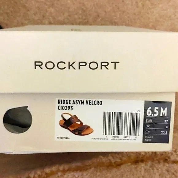 Rockport Ridge Asym Velcro adjustable sandals