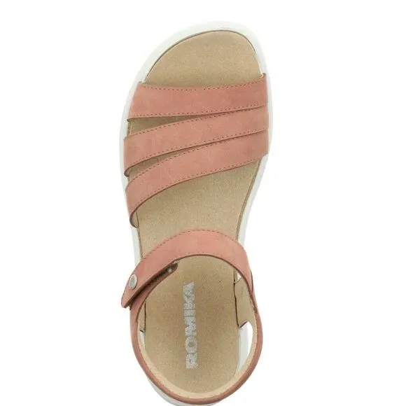 Romika IBIZA 111 - Camel Size 41 US  9.5‎ Sandal Strappy Brown